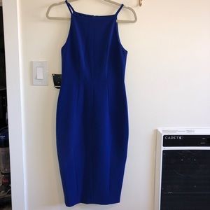 Blue Pencil Dress